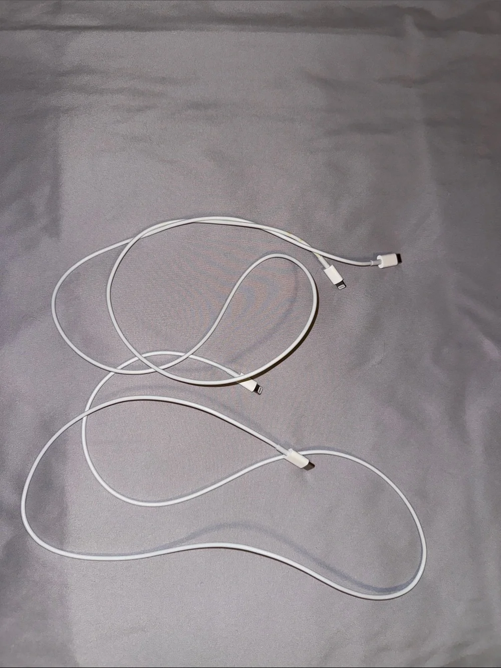 White Lightning to USB-C Charging Cable - 2 Pack or 1 for $15